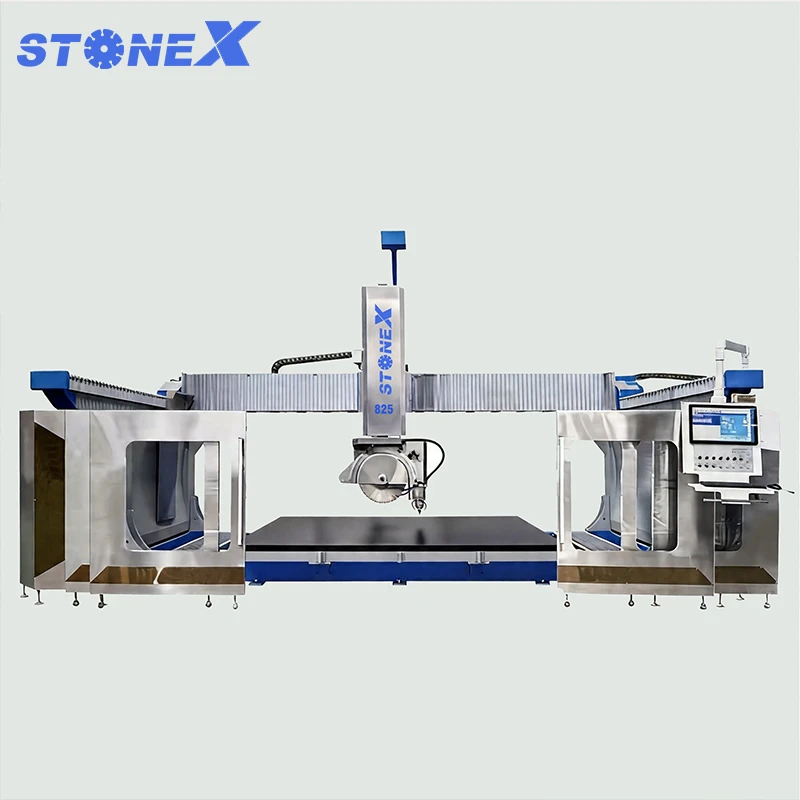 CNC 5 Axis Bridge Saw Machine