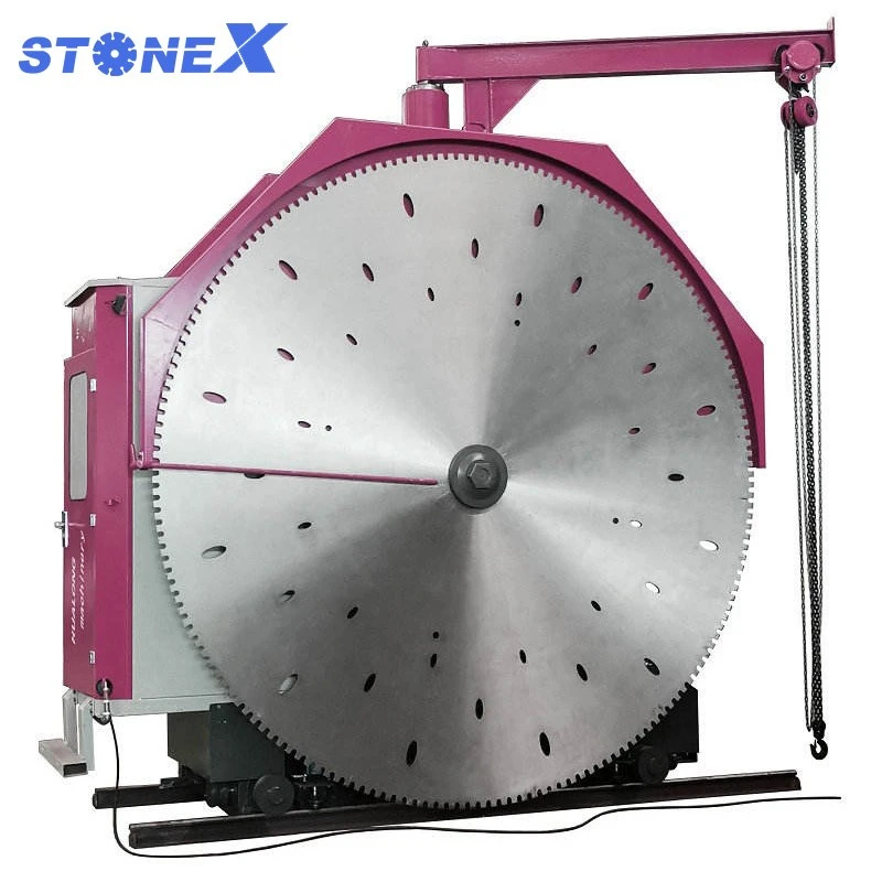 Double Circular Saw Stone Cutting Machine factory